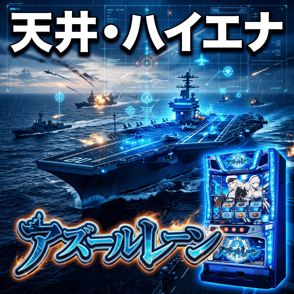 スマスロ アズールレーン 天井・スルー回数狙い解説 — 350Gボーナス天井と9スルー天井
