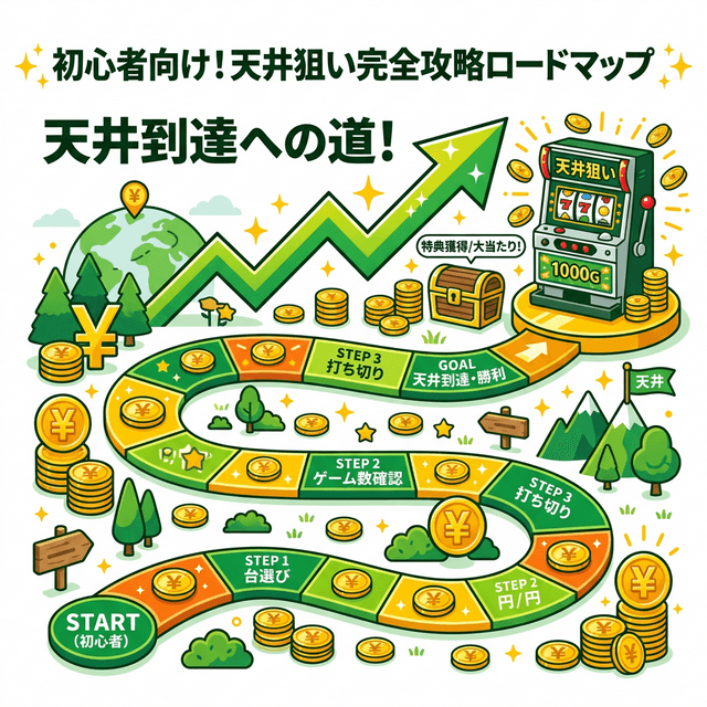 天井狙い入門|初心者が月5万勝つための完全ロードマップ