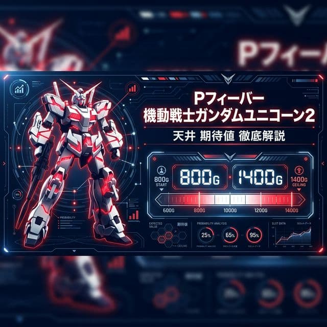 ガンダムユニコーン2 天井期待値・狙い目・やめどき完全まとめ【スマスロ】