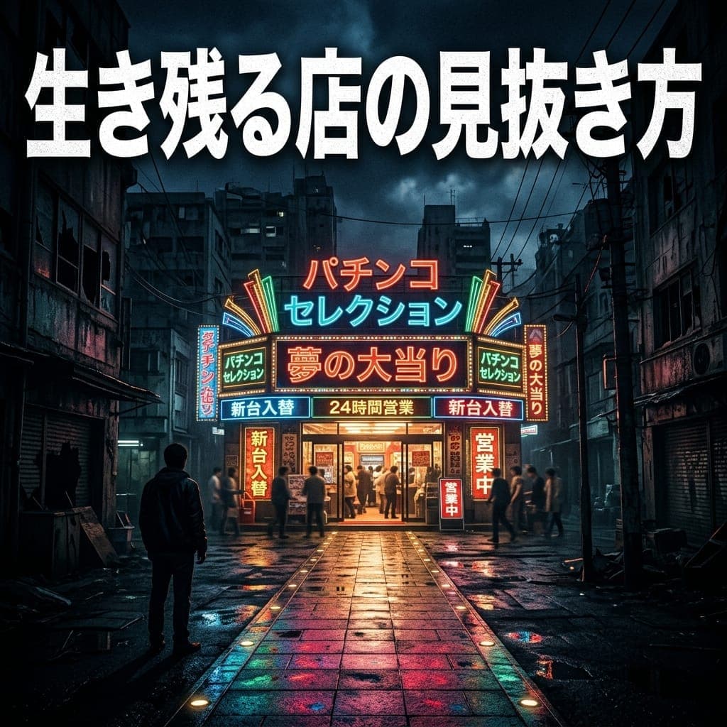 ホールが減る時代の店選び──全国6,464店、淘汰の時代に「生き残る店」を見抜く5つの目