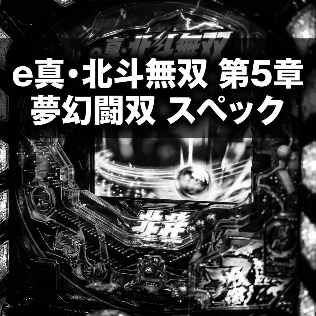e真・北斗無双 第5章 夢幻闘双 スペック・ボーダー — 突入率20%の壁と、継続率82%×最大7,500個