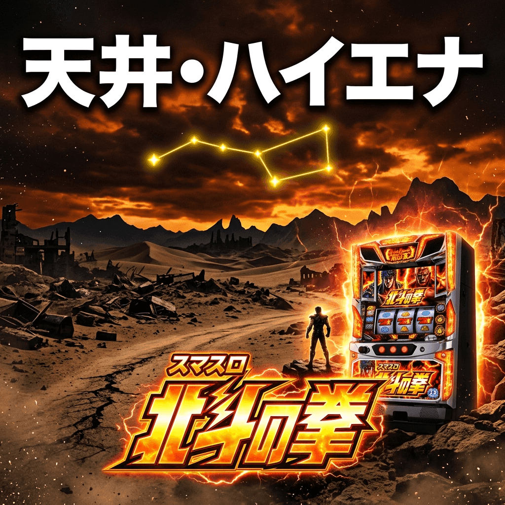 スマスロ北斗の拳 天井期待値と狙い目 — 1268G天井・北斗揃い優遇を数字で攻める