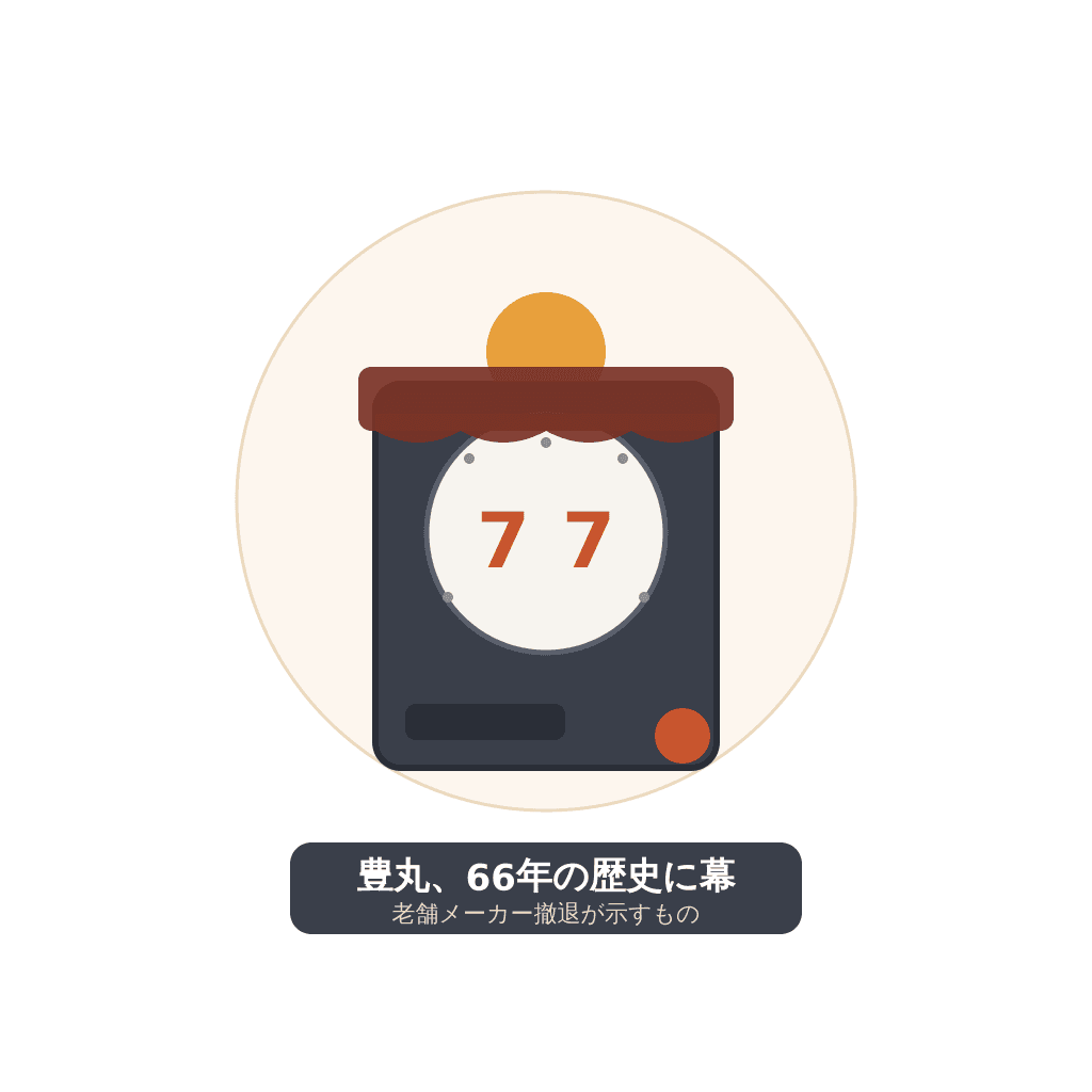 豊丸産業がパチンコ事業を停止──ナナシーとともに66年、老舗メーカー撤退が示すもの