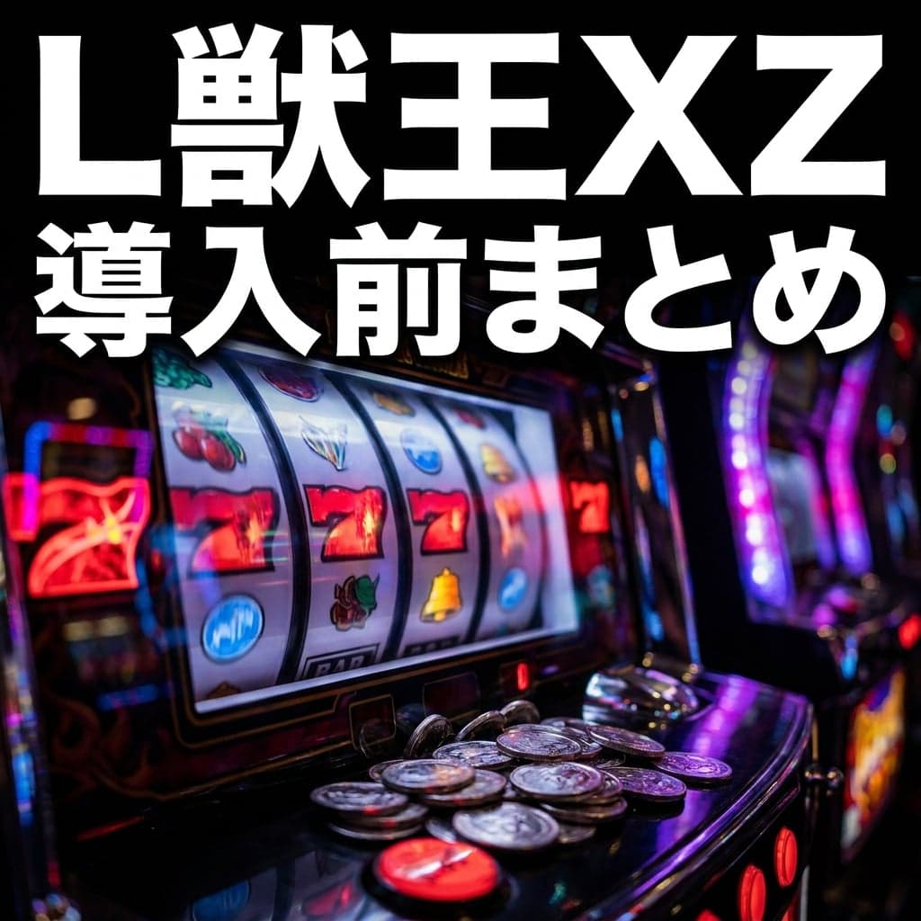 L獣王XZはスマスロ獣王(サミー)の型式名 — 別機種ではありません【訂正】