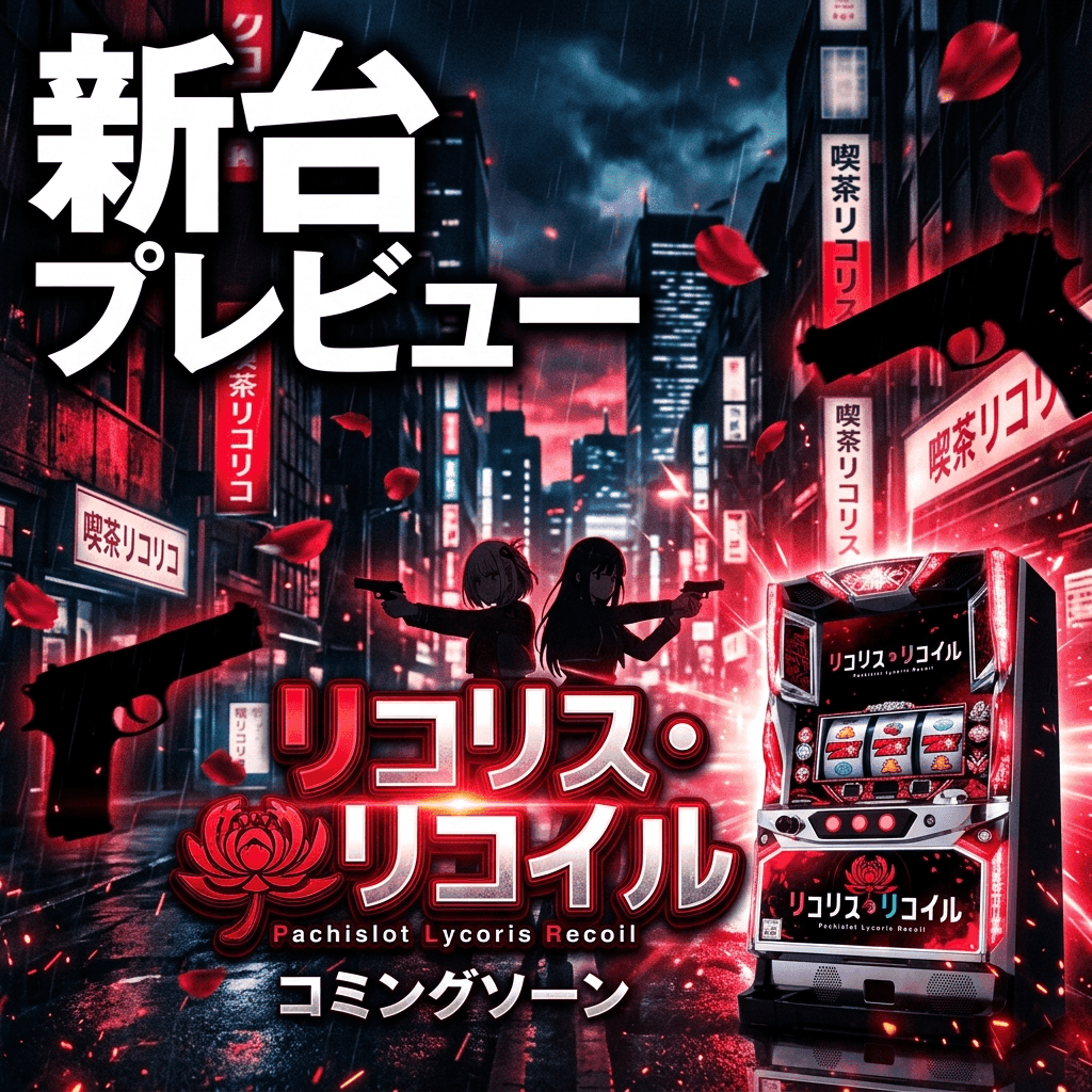 スマスロ リコリス・リコイル 導入前まとめ — 2026年9月7日登場、純増8.4枚の疑似ボ連打AT
