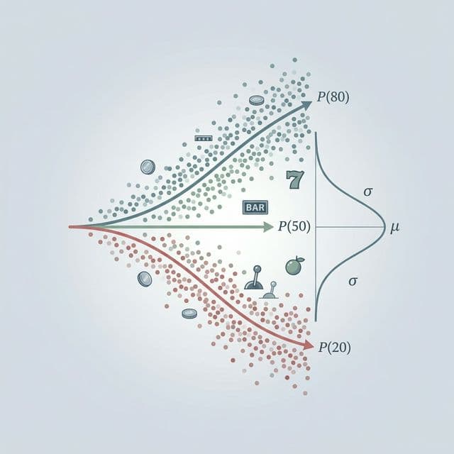 モンテカルロ法で見る「負ける確率」— 期待値だけでは見えないリスクの正体