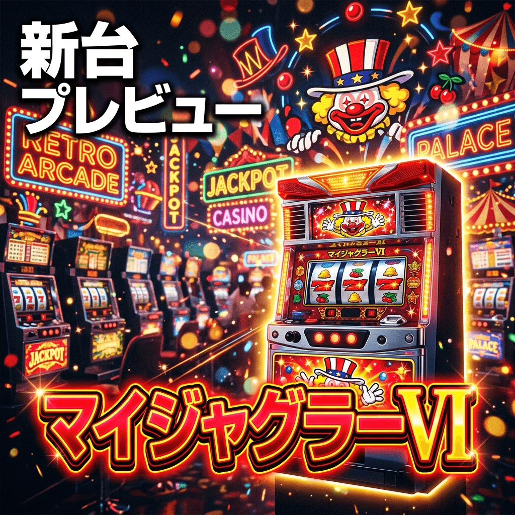 マイジャグラーVI 導入前まとめ — 2026年10月5日、シリーズ第6弾は完全告知の設定狙い専用機