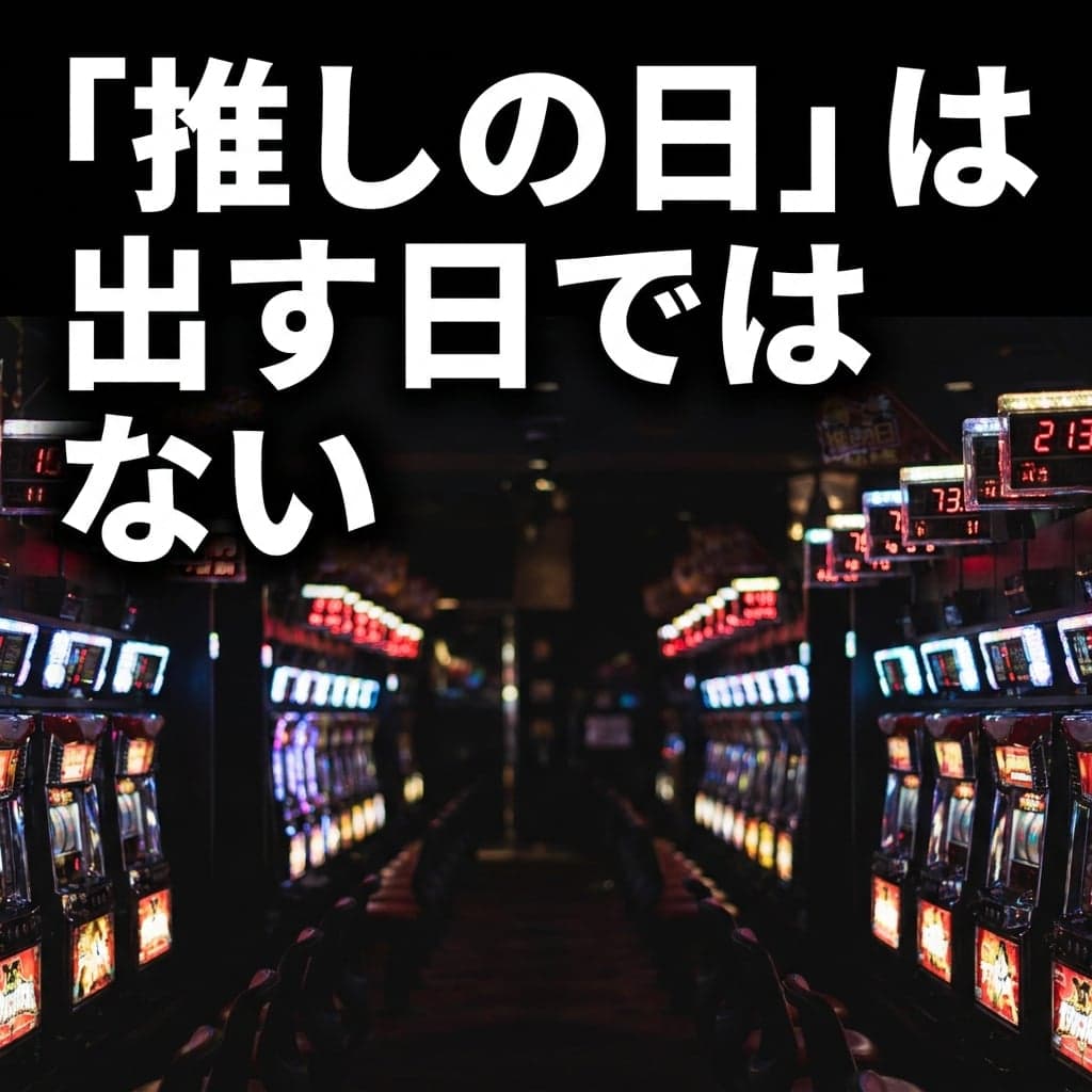 「推しの日」は出す日ではない — 業界公認イベントの継続決定と、イベントという言葉の変質