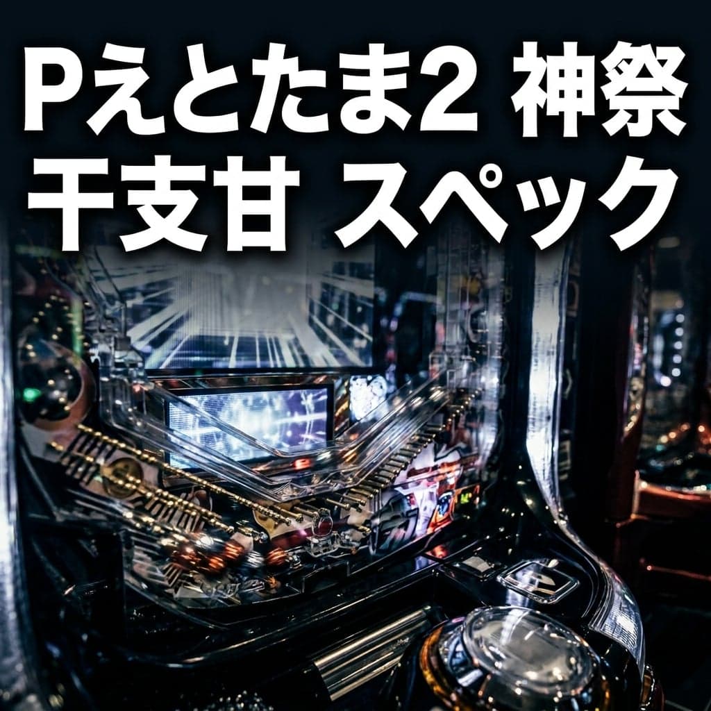 Pえとたま2 神祭 干支甘 スペック・ボーダー — 1/99.9の甘デジLT、超えとたまRUSH祭は継続率約93%で期待出玉11,500個