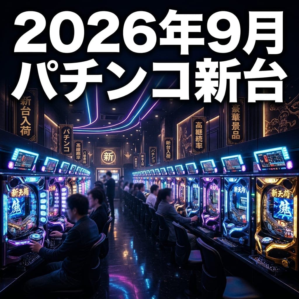 2026年9月のパチンコ新台まとめ — カバネリ2輪廻119ver・炎炎2甘デジ・アサルトリリィほか【導入日別】