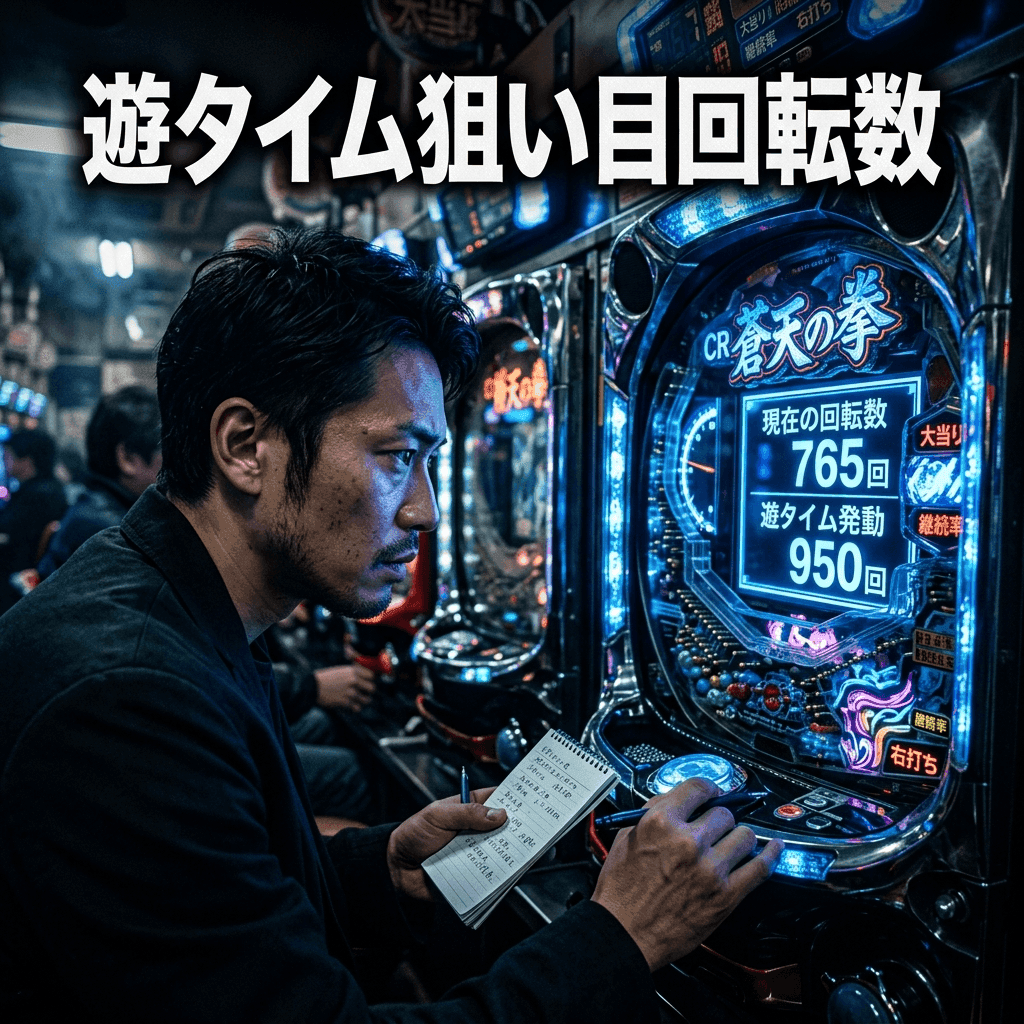 遊タイム狙いの狙い目回転数とやめどき — 期待値プラスのラインを見極める