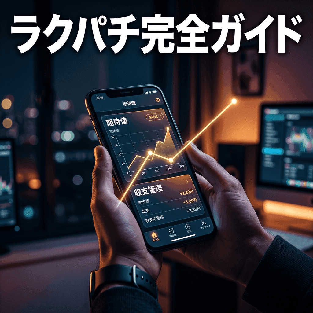 ラクパチとは?使い方完全ガイド — 期待値計算×収支管理を1本の線でつなぐ無料アプリ