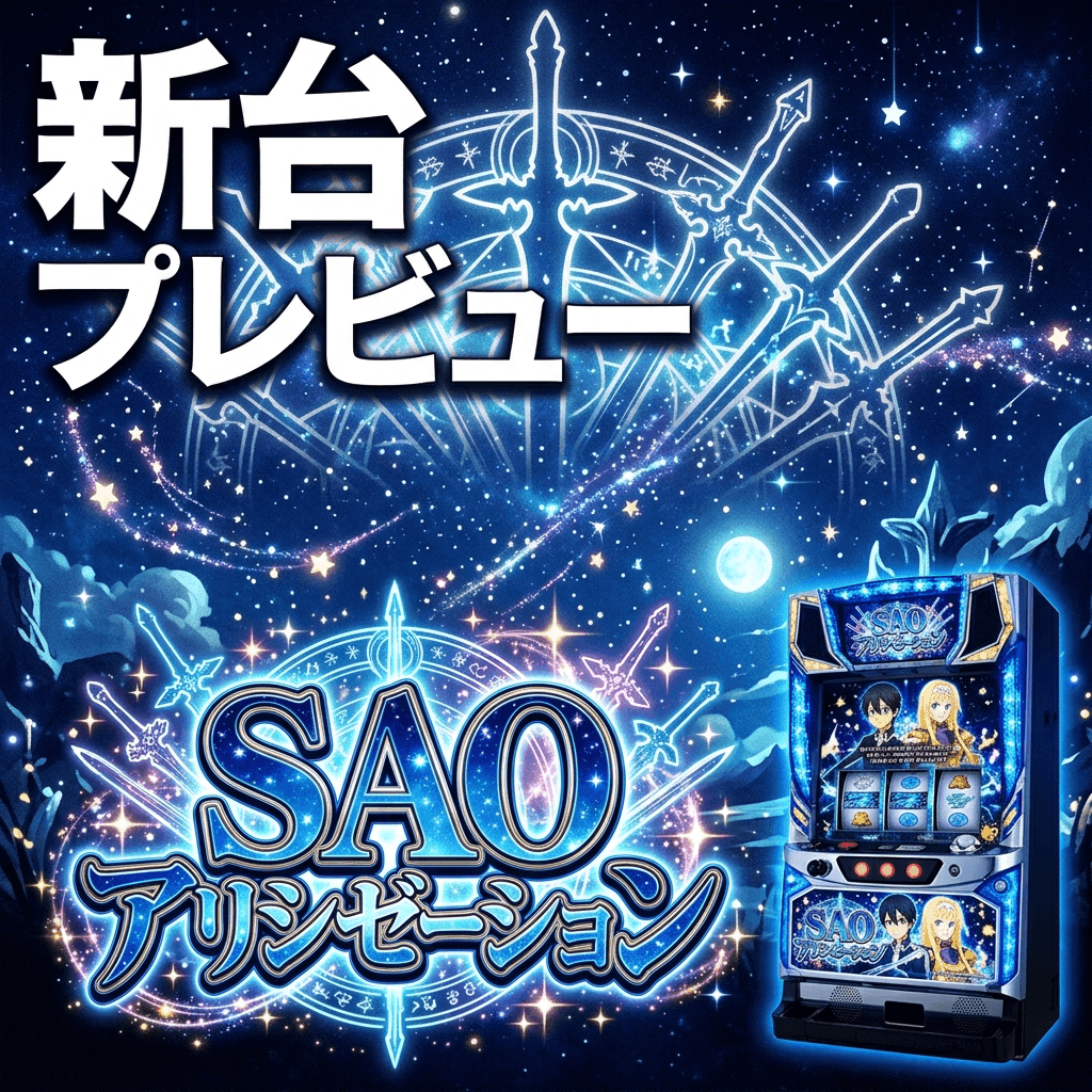 SAOのパチンコ新台はいつ?夜空は2026年8月3日導入済み|スペックと導入時期まとめ