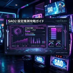 SAO2 設定判別・設定差まとめ|AT終了画面示唆・誕生日画面の扱い【スマスロ ソードアートオンライン2】前作データから読む設定推測