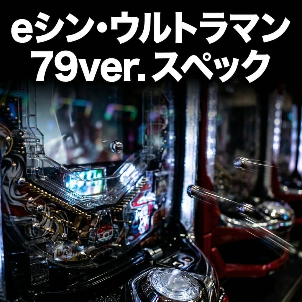 eシン・ウルトラマン 79ver. スペック — RUSH突入100%の裏にある「突破率33%」【9月7日導入】