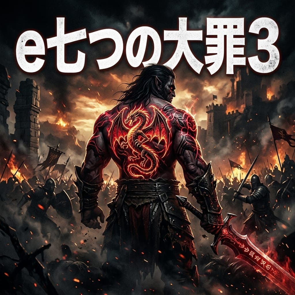 e七つの大罪3 ボーダーは等価17.0回転 — 1/319.7×時短100回転突破型・遊タイム非搭載