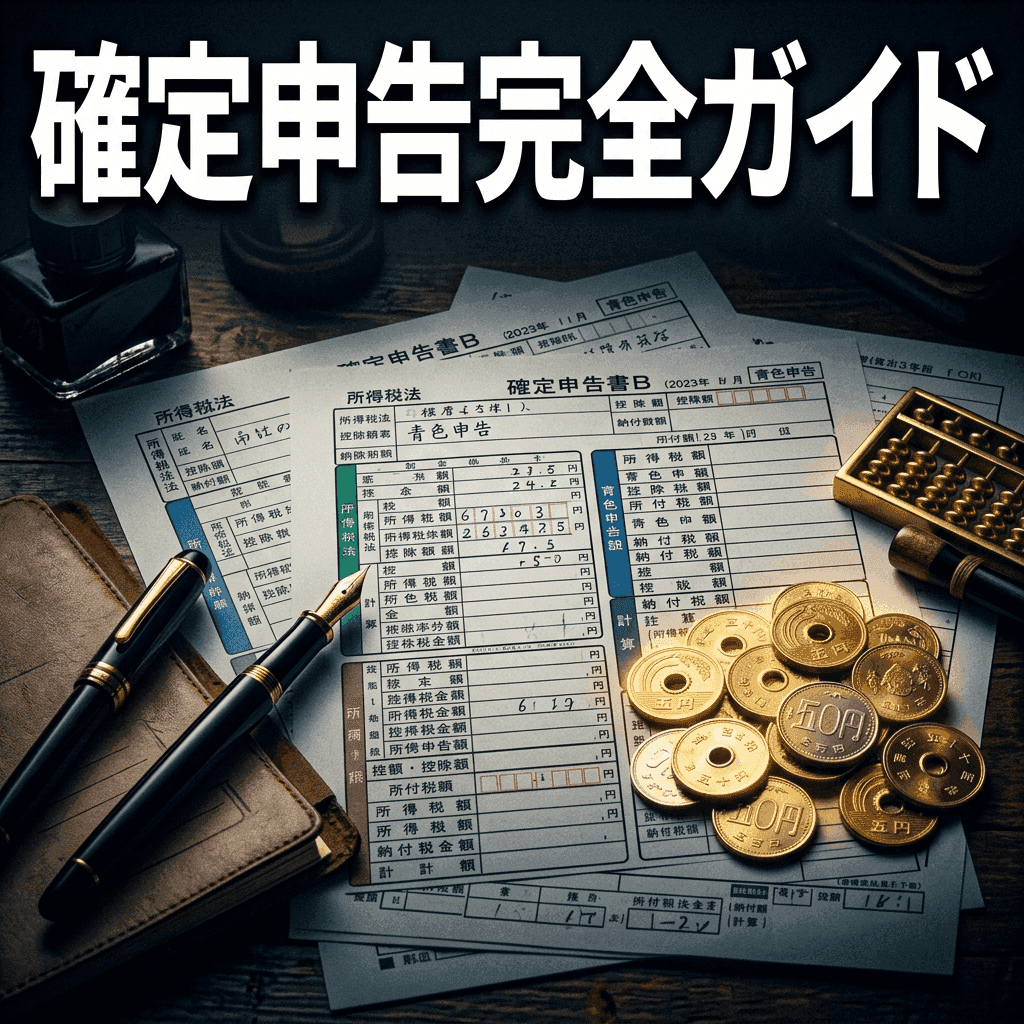 パチンコ・パチスロの確定申告のやり方 完全ガイド【会社員・専業別】